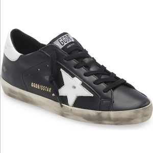 Black Golden Goose Superstars
